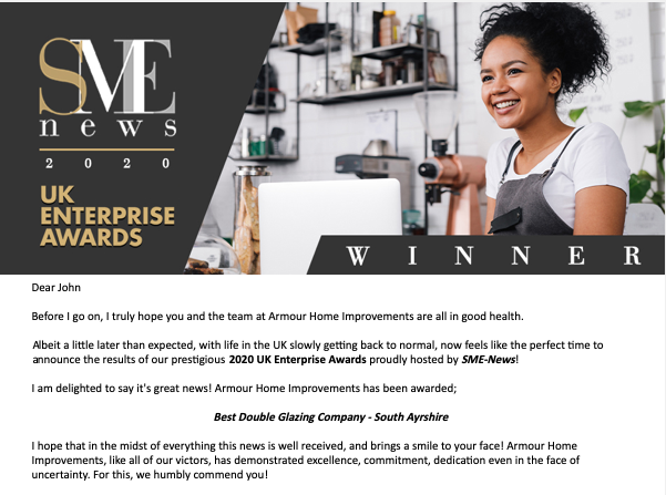 Read more about the article UK Enterprise Awards 2020