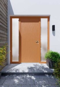 Apeera Silka C5 Composite Door in orange
