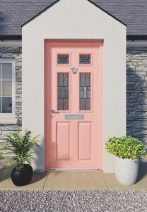Apeera Silka Banwell Composite Door in pink