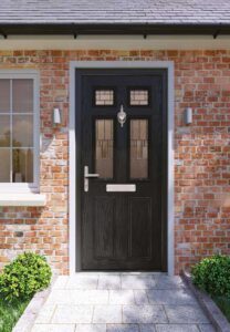 Apeera Silka Banwell Composite Door in black