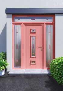 Apeera Silka Birr Composite Door in pink