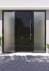 Apeera Silka Coloro Composite Door in gloss black