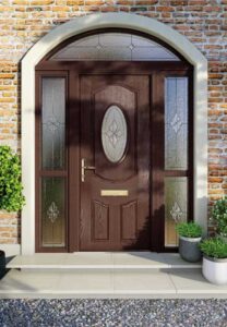 Apeera Silka Lambton Composite Door in brown