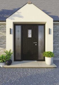 Apeera Silka Mawes Composite Door in black