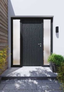 Apeera Silka Mortham Composite Door in black