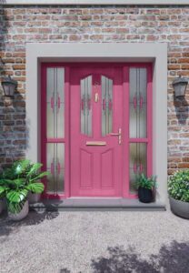 Apeera Silka Portland Composite Door in pink