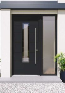 Apeera Silka Wilton Composite Door in dark grey