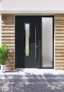 Apeera Silka Wilton Composite Door in dark grey