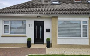 Prestwick bungalow with new Veka windows and a new Palladio composite door