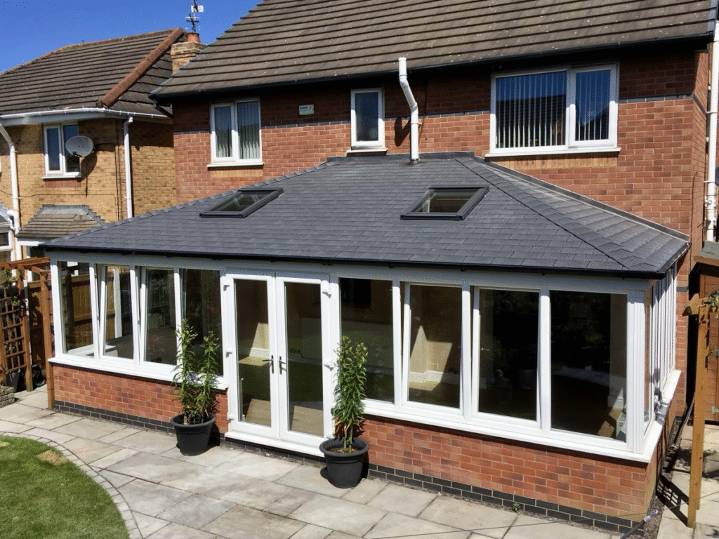 Solid Roof Sunroom